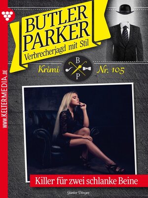cover image of Butler Parker 105 – Kriminalroman